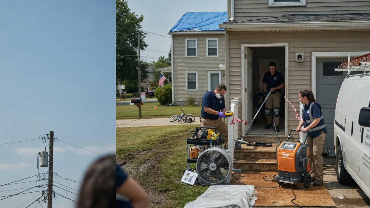 Water Damage Repair in Friesland, WI near me
